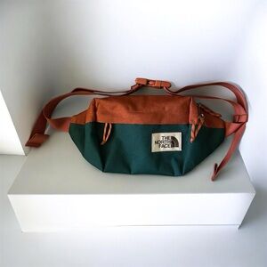 The North Face Lumbar Pack Waist Fanny Pack Multi Color Orange Green | Free S/H